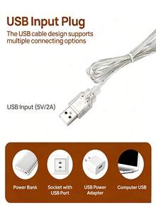 9.58 Inch Makeup Mirror LED Light Strip, USB 5V Dimmable 3-Color LED Vanity Light For Dressing Table And Bathroom - Bulb Style - View 9