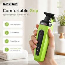 WEEME 1pc Professional Men's Wireless Electric Foil Shaver, USB-C Rechargeable, With Sideburn Trimmer, Portable Precision Grooming Tool, Suitable For Home And Travel - Multicolor - View 7