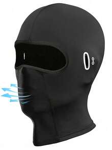 1pc Or 2pcs Ski Balaclava Face Mask With Goggle Hole, Lightweight Ice-Cooling Summer UV Protection Sun Protection Neck Gaiter For Motorcycle, Skiing, Snowboarding, Unisex - Multicolor - View 8