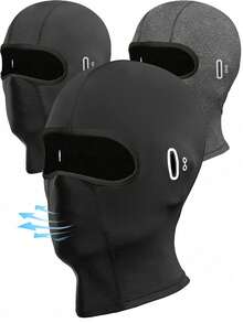 1pc Or 2pcs Ski Balaclava Face Mask With Goggle Hole, Lightweight Ice-Cooling Summer UV Protection Sun Protection Neck Gaiter For Motorcycle, Skiing, Snowboarding, Unisex - Multicolor - View 10