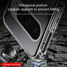 Thickened Airbag Transparent Anti-Drop Phone Case, Full Lens Coverage High Transparency Soft Shell Protective Cover, Minimalist Versatile Style Suitable For 11, Pixel 11 Pro, Pixel 11 Pro XL, Pixel 11 Pro Fold (Pixel 9 10 11 Series Combination, Practical And Highly Attractive Gift Item - Clear - View 5