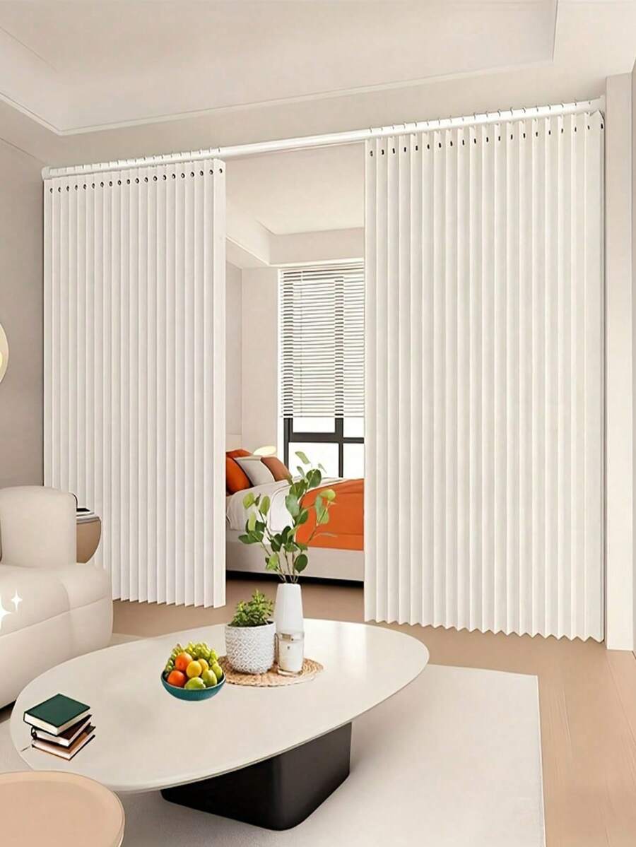 Tirai Partisi Lipat, Tirai Pintu Multifungsi, Cocok Untuk Apartemen Sewa, Kamar Tidur, Ruang Tamu, Kamar Mandi dan Ruang Lainnya, Dapat Digunakan Sepanjang Tahun, Gaya Desain Kelas Atas