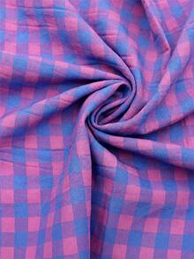 1pc Pre-Cut Vintage Spring Plaid Fabric, Suitable For DIY Handmade Projects, Patchwork, Sewing, Hair Ties, DIY Background Cloth - Multicolor - View 20