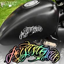 Durable Spanish Font Motorcycle Helmet Sticker, Sagunto Cursive Font Waterproof Vinyl Decal, Black/Red Version, Suitable For Motorcycle Helmets And Car Window Decoration - 1pc - View 14