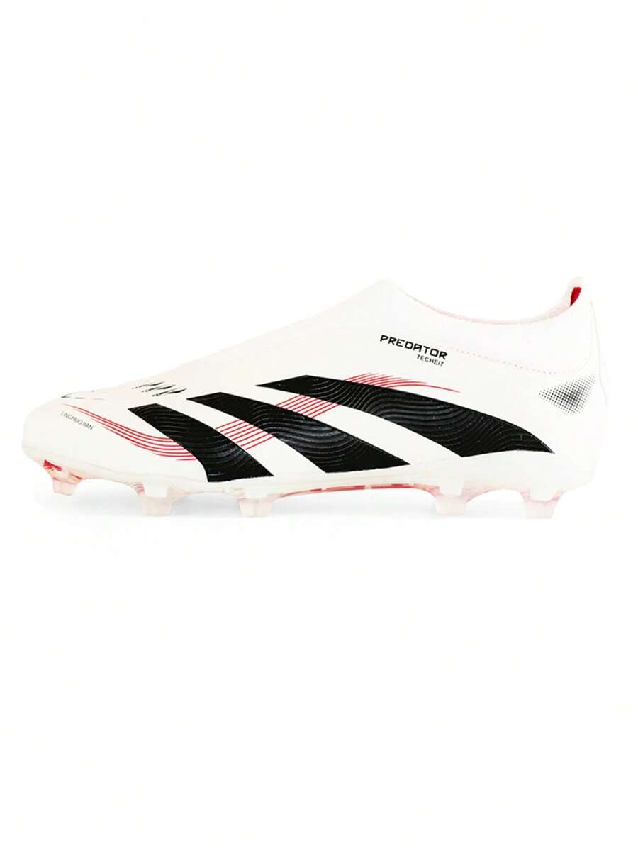Sepatu Sepak Bola Baru Direkomendasikan Untuk Pertandingan dan Latihan, Sol Rendah dengan Paku Panjang, Tahan Lama, Anti Selip, Cengkeraman Baik, Dewasa Unisex - Putih - View 1