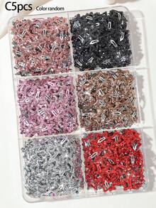 60/30/5 cái kẹp tóc mái nhiều màu đính sequin BB cho bé gái, phụ kiện tóc gồm dây buộc tóc co giãn cao bền không gây hư tóc, băng đô tóc, dây chun nhỏ ngọt ngào đa năng dùng hàng ngày - Nhiều màu - Xem 12