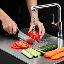 Odorless Stainless Steel Cutting Board, Double-Sided Kitchen Cutting Board, Multi-Functional Board, Suitable For Fruits, Vegetables, Meat, Dough Rolling - Multicolor - View 2