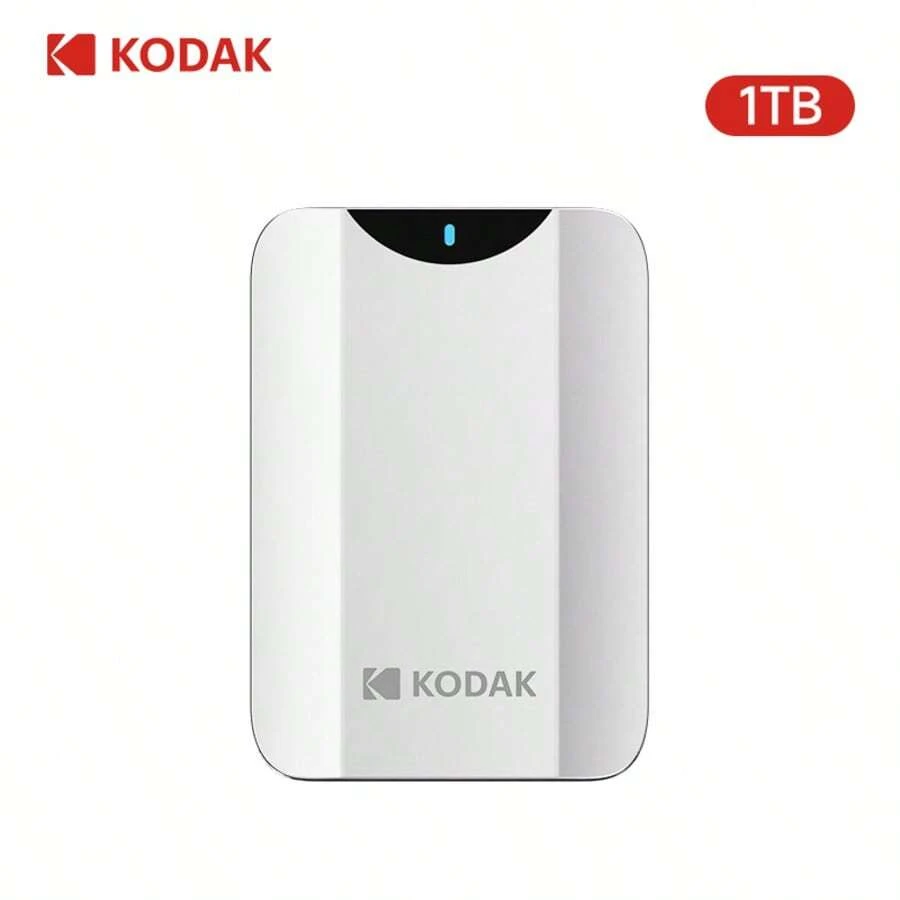 Kodak P232 Portable Hard Drive, USB-A, 5Gbps, 1TB, Dual Hard Drive Function, One-Click Backup, High-Speed Transfer Without Lag, Suitable For Router/Laptop/TV/PS4 Data Storage - View 1