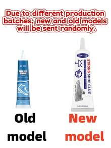 Quick-Dry Shoe Sole Repair Glue | Universal Leather & Fabric Adhesive | Skin-Friendly, Waterproof, Non-Hardening | Repair Cracked Shoe Soles, Multi-Purpose Adhesive (60ml) - Transparent - View 5