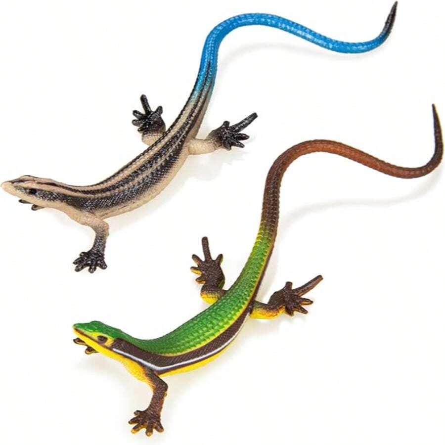 Lizard Cat Toy, Durable Plastic Realistic Reptile Toy, Battery-Free Interactive Chew Toy, Suitable For Indoor Play And Training For Kittens 6 Months+ And Adult Cats - 1 - View 1