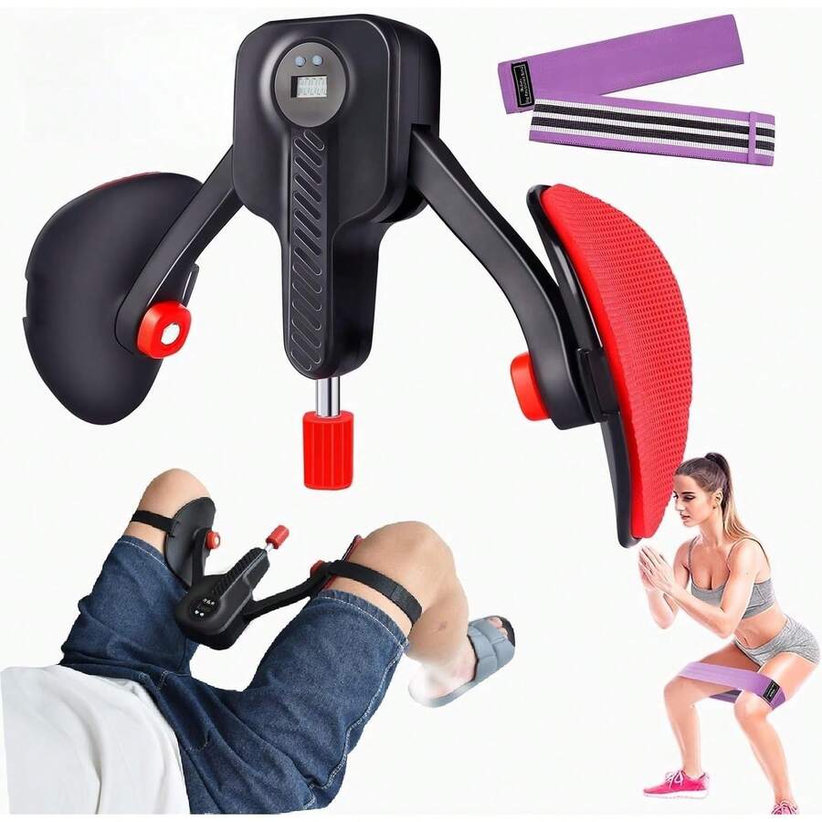 Strength Training Thigh & Hip Exerciser - Black - View 1