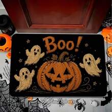 2D Flat, 1pc 2D Flat Halloween Bathroom Mat MicrofiberNon-Slip Mat, Wicked Witch Pattern, Imitation CashmereMaterial, Machine Washable, Halloween Decoration,Suitable For Kitchen, Bathroom, Shower, Can Be Given Asa Gift, 2D Flat - 5 - View 6