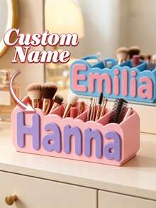 Personalized Name Desktop Pen Holder, Desktop Organizer, Suitable For Office, Classroom, Library, Desk, Bookshelf. Ideal Gift For Friends, Family, Teachers, Classmates. Birthday Gift, Anniversary Gift, Christmas Gift, Back To School, Graduation Gift. - Multicolor - View 8
