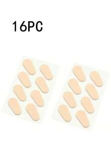 16pcs Glasses Nose Pads, Soft Silicone Pads, Anti-Slip Pressure Relief Stickers, Comfortable Cushioning To Reduce Red Marks, Convenient And Quick Application - Multicolor - View 10