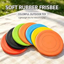 Durable Dog , Outdoor Interactive Training Pet Toy, Durable Suitable For Dogs To Play, Relieve Boredom Dog Chew Toy, Suitable For Puppies And Adult Dogs, Lightweight And Soft Dog , Suitable For Backyard, Beach, Park Games - Multicolor - View 3