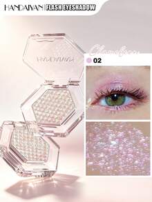 HANDAIYAN Palet Eyeshadow Chameleon, Ciptakan Sorotan Wajah dan Mata yang Memukau, Palet Eyeshadow Portabel, Cocok untuk Berbagai Pesta, Bar, dan Acara Dansa - 02 - View 2