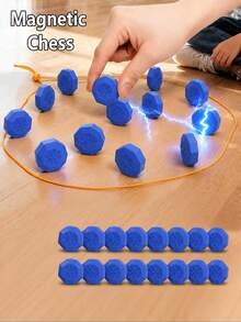 Children's Magnetic Effect Board Game, Magnetic Induction, Parent-Child Interactive Board Game, Chess Toys, Holiday Gift - Multicolor - View 5