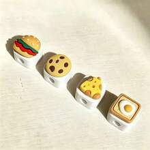 4pcs Magnetic Cable Clips, Under Desk Cable Organizer, Suitable For 0.27 Inch Cables, Strong Adhesive Cable Holder, Easy Open Phone Charging Cable Storage Rack, Suitable For Home, Car, Desk, Bedside Table, Office - Multicolor - View 11