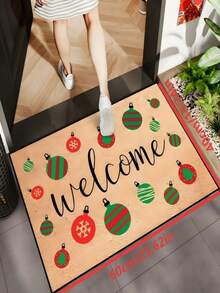 1pc New Cute Christmas Candy Letter Rug, Suitable For Living Room, Bedroom, Indoor - Machine Washable - Flannel Material, Soft Texture, Skin-Friendly, No Pilling, Easy Care, Odorless - Perfect For Home Decor, Room Decor, Living Room Rug, Bedroom Rug, Bathroom Rug, Kitchen Rug, Area Rug, Hotel Decor - Area Rug, All Season - Multicolor - View 15