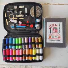 EDCUEBE7 Portable Sewing Kit And Stitching Guide Book, Home Sewing Tool Set With Thread Box, Mending Needle And Thread Box, Stitching Tool. Handmade Sewing DIY Needle And Thread Bag Sewing Tool Set. Suitable For Beginners And Holiday Gifts (Accessories Color Random) - Sewing Kit + Stitching Book - View 24