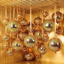 Silver Disco Balloon 4D Round Balloon 70s 80s 90s Theme Disco Balloon Decorations Bachelorette Party Birthday Party Supplies - Multicolor - View 3