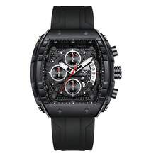 2026 New ONOLA Brand Quartz Watch, Multi-Function Chronograph Sports Watch, 30m Water Resistant, Barrel Shaped, Luminous Wristwatch - one-size - View 20