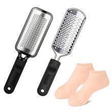 A Combination Of Professional Foot Grinding Files And Calluses Removal - Made Of Stainless Steel Material With An Ergonomic Handle That Can Easily Remove Hard Skin, Calluses, And Dryness, Making Your Feet Soft And Smooth - Multicolor - View 1
