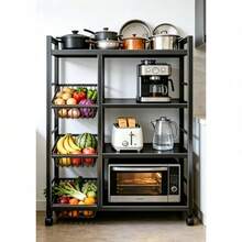 Storage Islands & Carts - Black - View 9