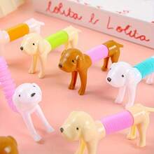 Stretchable Small Dogs Random 1/5/10/20pcs, Assorted Styles, Desktop Decor, Decorative Items, Perfect For Party Favors, Classroom Prizes, Party Favor Bag Fillers. Suitable For Birthday Gift Bags, Party Fillers, Classroom Rewards And Carnival Prizes - Multicolor - View 10