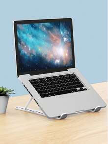 Laptop Stand Holder Adjustable Height Desktop Riser Portable Foldable Floating Cooling Stand - Laptop Stand - View 6