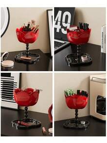 Desktop Storage Box Home Entryway Creative Compartment Organizer Remote Control Living Room Coffee Table High-End Key Holder - View 8