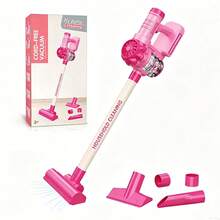 Mini Toy Vacuum Cleaner With Lights, Sounds, And Cleaning Kit. (Batteries Not Included) - Multicolor - View 10