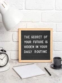 Letter Message Board Decoration Craft DIY Letter Message Board, Suitable For Home Decor, Photo Props, Birthday, Graduation Gifts And More - 1PC - View 10