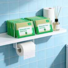 20/80pcs Disposable Toilet Seat Covers | Flushable Paper, Portable Sanitary Seat Covers For Travel And Hotels, Large Size And Universal, Convenient For Use In Public Toilets, Airplanes, And Camping - Multicolor - View 7