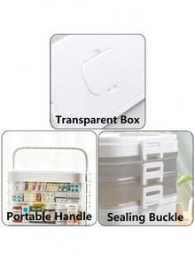 Medicine Boxes & Jars & Chests - White - View 6