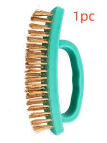 Stainless Steel Wire Brush Rust Removal Tool, Heavy Duty Metal Cleaning Brush, Suitable For Kitchen Grease, BBQ Grill, Range Hood, Floor Scrubbing, Multi-Functional Durable Cleaning Accessory - Multiple Styles - View 13