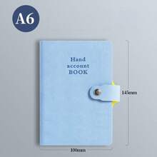 Portable A6 Pocket Notebook With Pen Holder, Compact Lined Journal With Snap Closure For Notes, Planning, Work & Travel - A6 - View 13