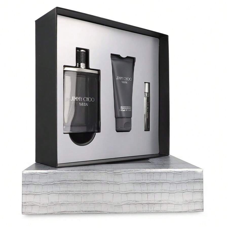 Jimmy Choo Man 3-Piece EDT Set - Woody & Earthy - View 1