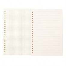 Papier de recharge pour cahier/agenda à feuilles mobiles A4/A5/B5, 20/26 trous - A - Voir 4