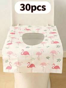 10pcs Disposable Toilet Seat Covers, Travel Essential, Large Waterproof Toilet Seat Pads, Suitable For Home, Travel, Public Restrooms, Full Coverage Toilet, Mother's Day Gift - Multicolor - View 18