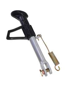 Motorcycles Scooter Kickstand Side Lining Stand Kick Foot Bracket With Spring Bolt Hole Distance Adjustable 16/18/20/22/24cm - Kickstand - View 4