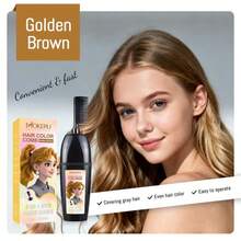 MOKERU Hair Dye 200ml, Comb-In Dye, No Mixing Required, Easy Application, Even Color, Long-Lasting Color. Multiple Hair Colors Available, Covers Gray Hair. - Multicolor - View 15