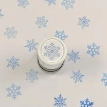 Christmas Snowflake Seal - Hand Account Seal, Scrap, Imprint, Scrapbook Seal, Creative Season Seal, Suitable For Handmade, Teacher Encouraged Seal, Suitable For Hand Account, Envelope, And Note Seals - A - View 6