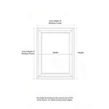Zippered Thickened Aluminum Foil Insulated Window Curtains, Winter Window Windproof Cold-Proof Sealing Insulation, Can Open Window Directly, Customizable - Silver Curtain With Black Trim, Right-opening Zipper - View 7