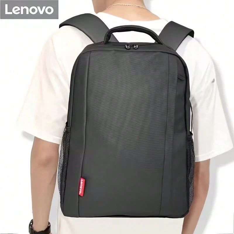 1pc Lenovo Laptop Backpack, Lightweight Design With Protective Inner Structure, Large‑Capacity Storage Computer Bag, Versatile For Student Class Use, Workplace Daily Commute And Business Trips - View 1