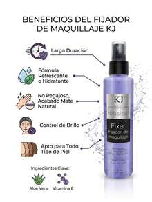 KJ Daily Basics Makeup Setting Spray 120 Ml - Sheer - View 2