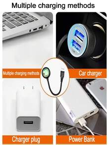 7-Color Adjustable LED Sunset Lamp USB Plug & Play 360° Rotatable Sunset Atmosphere Light Sunset Glow Light Suitable For Walls, Ceilings, Feature Walls, Mini Portable, Perfect For Festivals, Parties And Gatherings - Black - View 9