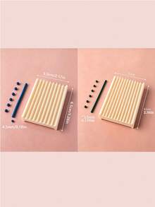 1/2pcs Soft Clay Shaping Tools, Can Make Spherical And Strip-Shaped Clay, Jewelry Making Set, DIY Earrings, Pendants, Hair Clips, Soft Clay Mold Tools, Multiple Sizes, Suitable For Soft Clay, Ceramics, Creative Handmade Molds - A - View 12