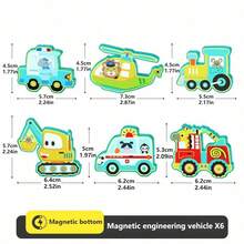 Mini Magnetic Tiles Colorful Window City Police Theme Children's Educational Building Blocks Toy, Travel Portable Version With Storage Tin Box, Mini Magnetic Tiles Educational Assembly Magnetic Blocks, Perfect Birthday Gift For Boys And Girls - Multicolor - View 13