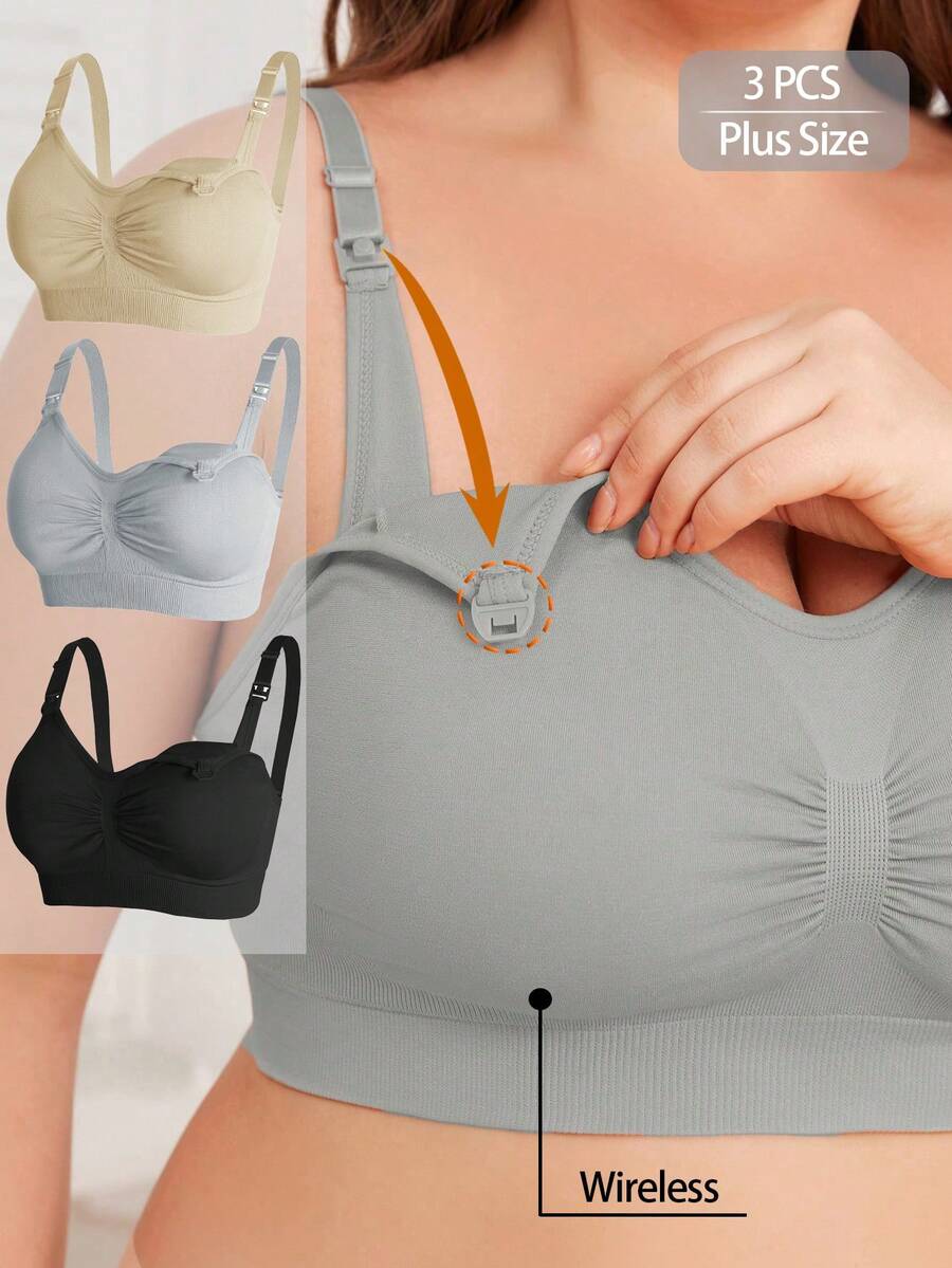 Maternity Lingerie Ruched Plain